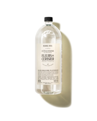 Eco-Refil Sabonete L&iacute;quido Corporal Perfumado Fleurs de Cerisier (Flor de Cerejeira)